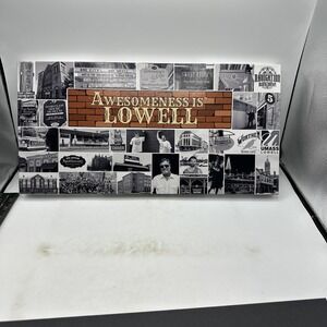 Awesomeness is Lowell Massachusetts Commemorative Board Game 2018